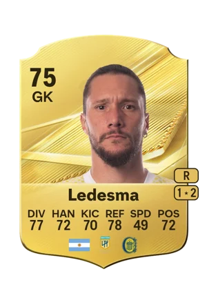 Ledesma - 75 - Rare EA FC 27 card