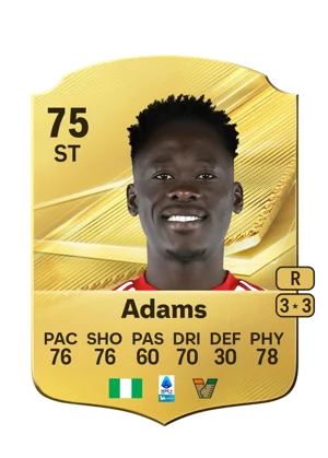 Adams - 75 - Rare EA FC 27 card