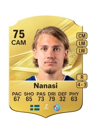 Nanasi - 75 - Rare EA FC 27 card