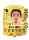 Pere Milla - 75 - Rare