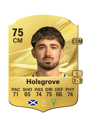 Holsgrove - 75 - Rare EA FC 27 card