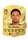 De Winter - 75 - Rare