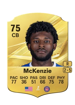 McKenzie - 75 - Rare EA FC 27 card