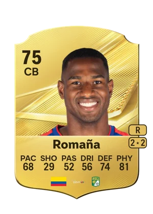 Romaña - 75 - Rare EA FC 27 card