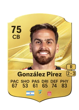 González Pirez - 75 - Rare EA FC 27 card