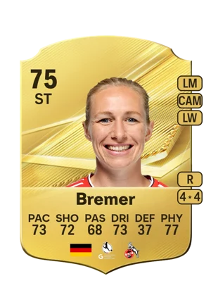 Bremer - 75 - Rare EA FC 27 card