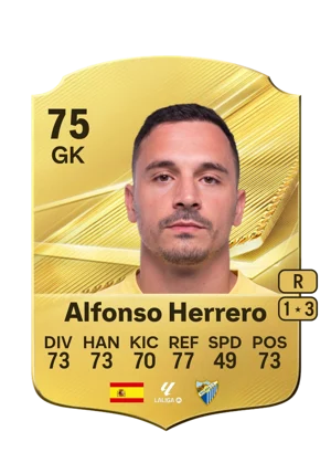 Alfonso Herrero - 75 - Rare EA FC 27 card