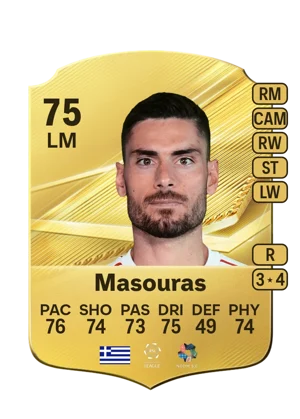 Masouras - 75 - Rare EA FC 27 card