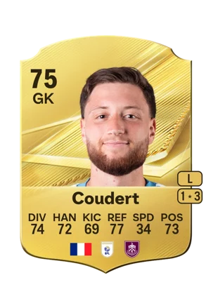 Coudert - 75 - Rare EA FC 27 card