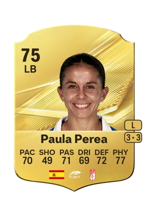 Paula Perea - 75 - Rare EA FC 27 card