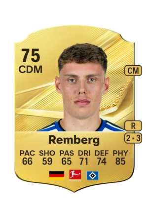 Remberg - 75 - Rare EA FC 27 card