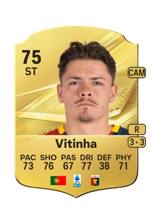Vitinha - 75 - Rare EA FC 27 card
