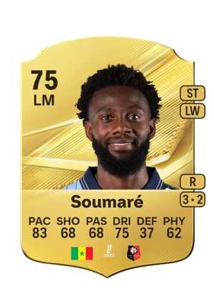 Soumaré - 75 - Rare EA FC 27 card