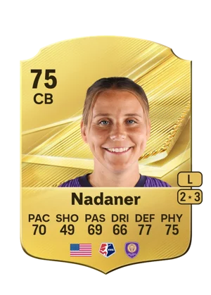 Nadaner - 75 - Rare EA FC 27 card