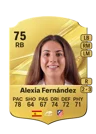 Alexia Fernández - 75 - Rare