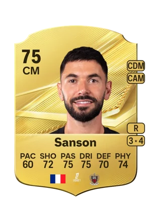 Sanson - 75 - Rare EA FC 27 card