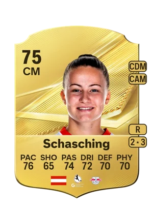 Schasching - 75 - Rare EA FC 27 card