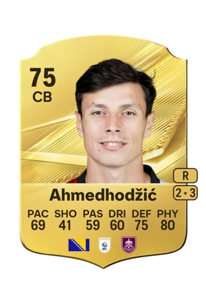 Ahmedhodžić - 75 - Rare EA FC 27 card