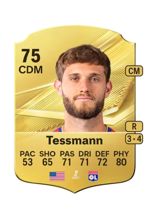 Tessmann - 75 - Rare EA FC 27 card