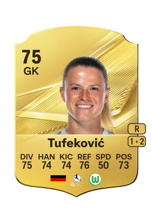 Tufeković - 75 - Rare EA FC 27 card