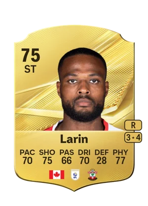 Larin - 75 - Rare EA FC 27 card