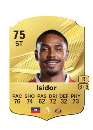 Isidor - 75 - Rare EA FC 27 card