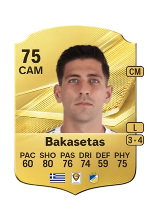 Bakasetas - 75 - Rare EA FC 27 card