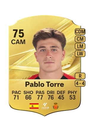Pablo Torre - 75 - Rare EA FC 27 card