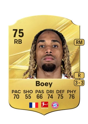 Boey - 75 - Rare EA FC 27 card