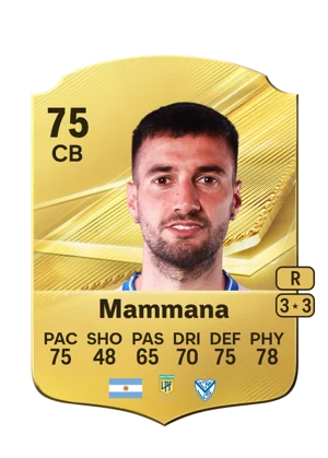 Mammana - 75 - Rare EA FC 27 card