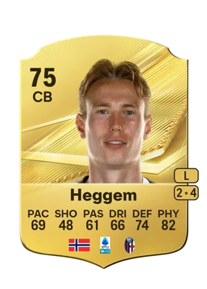 Heggem - 75 - Rare EA FC 27 card