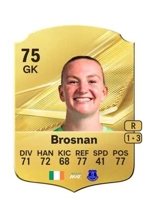 Brosnan - 75 - Rare EA FC 27 card