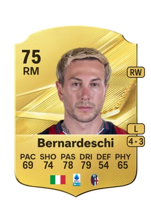 Bernardeschi - 75 - Rare EA FC 27 card