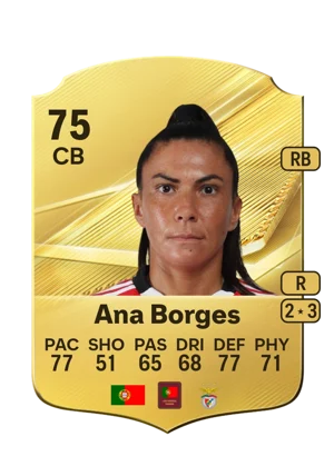 Ana Borges - 75 - Rare EA FC 27 card