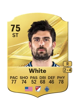 White - 75 - Rare EA FC 27 card