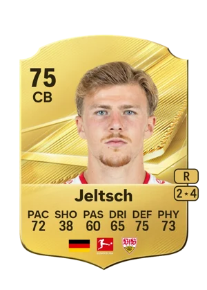 Jeltsch - 75 - Rare EA FC 27 card