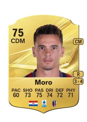Moro - 75 - Rare EA FC 27 card