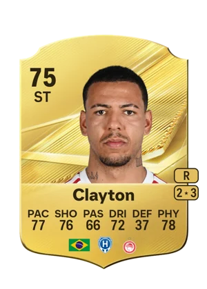Clayton - 75 - Rare EA FC 27 card