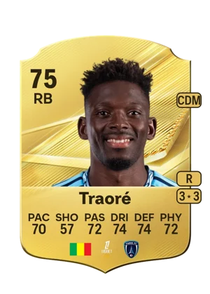 Traoré - 75 - Rare EA FC 27 card