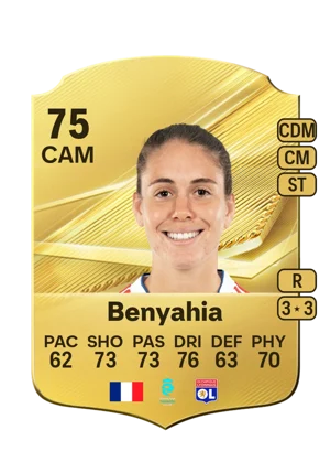 Benyahia - 75 - Rare EA FC 27 card