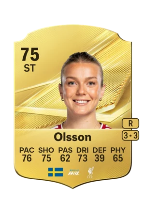 Olsson - 75 - Rare EA FC 27 card