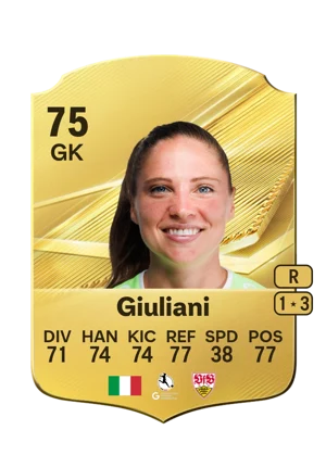 Giuliani - 75 - Rare EA FC 27 card