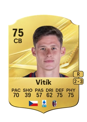 Vitík - 75 - Rare EA FC 27 card