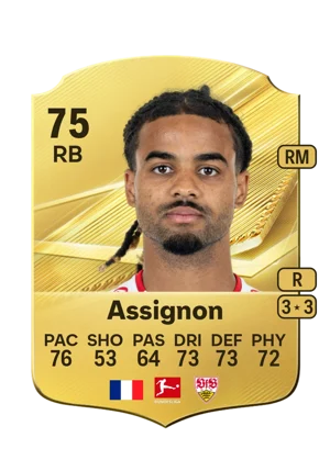 Assignon - 75 - Rare EA FC 27 card
