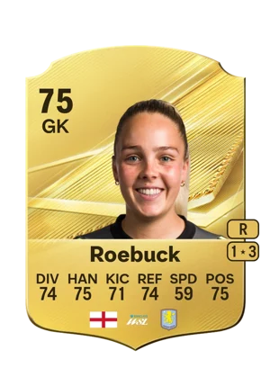 Roebuck - 75 - Rare EA FC 27 card