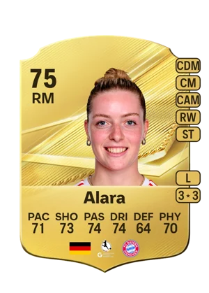 Alara - 75 - Rare EA FC 27 card