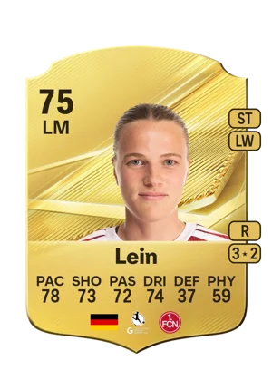Lein - 75 - Rare EA FC 27 card