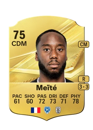 Meïté - 75 - Rare EA FC 27 card
