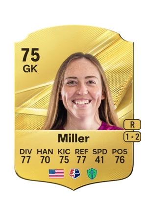 Miller - 75 - Rare EA FC 27 card