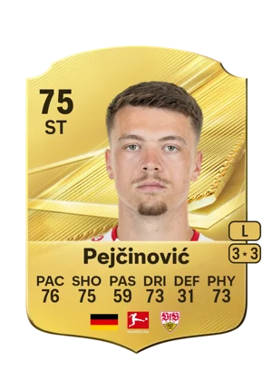 Pejčinović - 75 - Rare EA FC 27 card